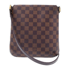 Louis Vuitton Brown Damier Salsa Shoulder Bag Ebene Long Musette